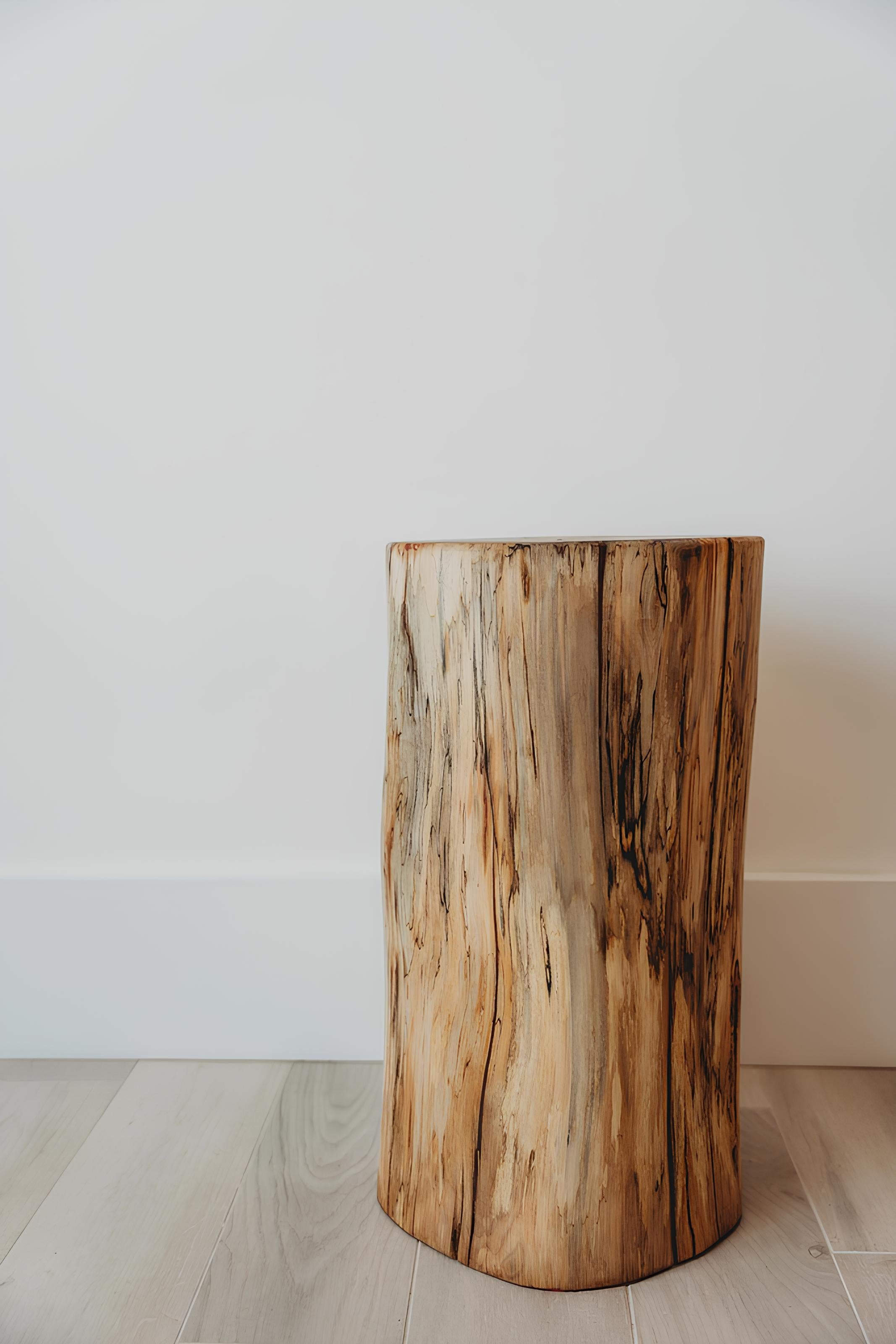 Custom Deluxe stump side table