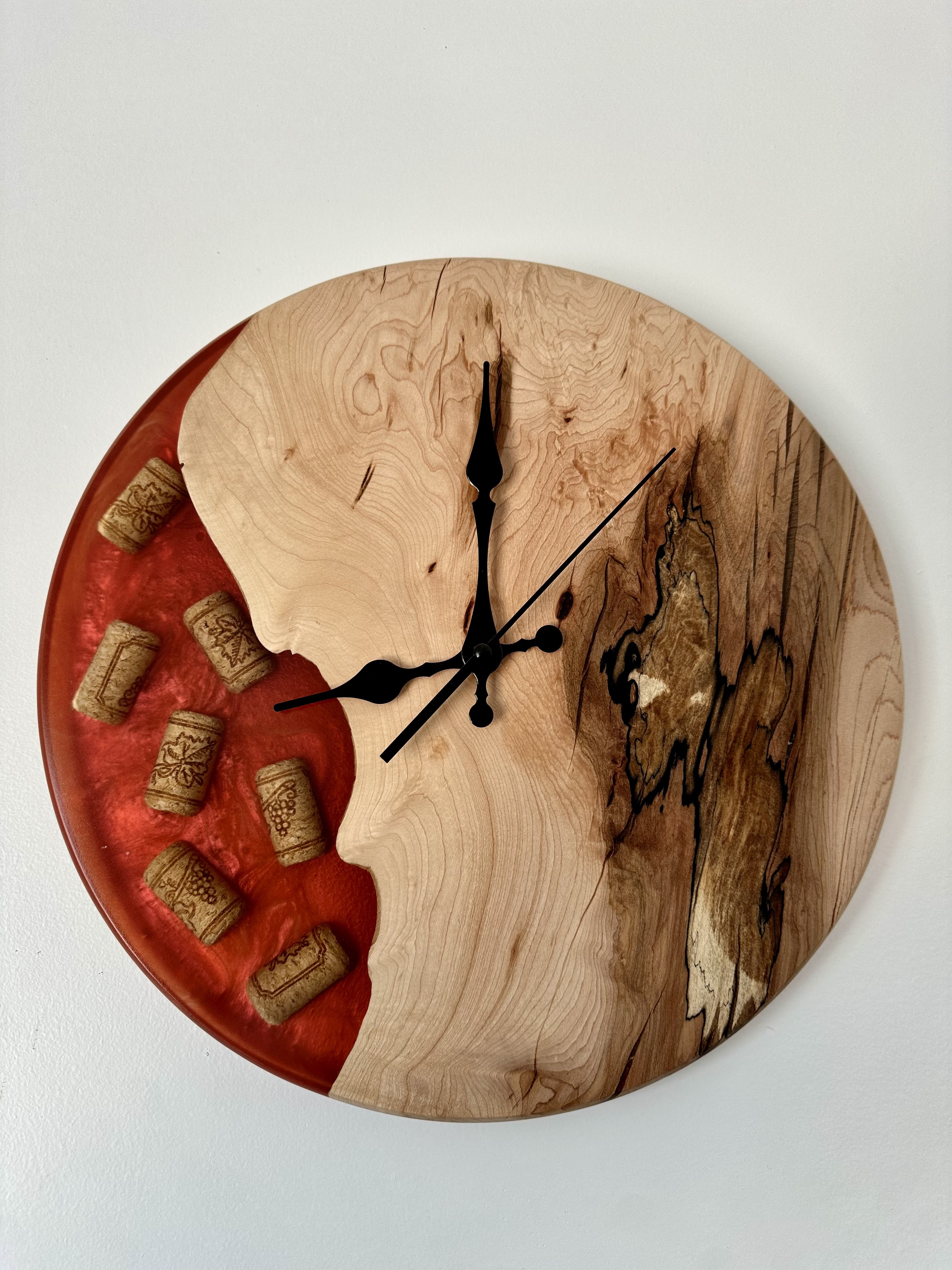 Wine Lover Clock