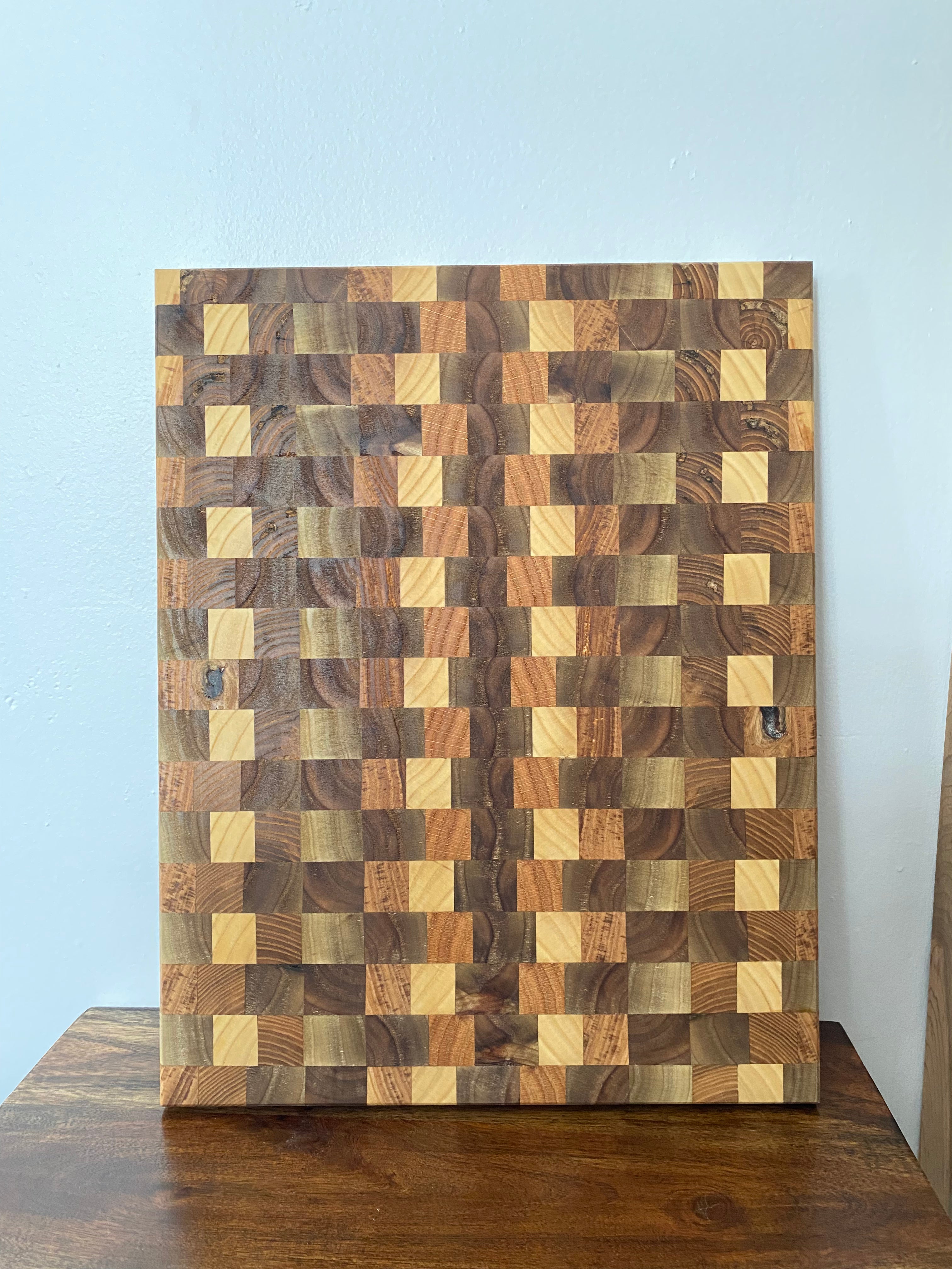 End Grain Hardwood Cutting Board