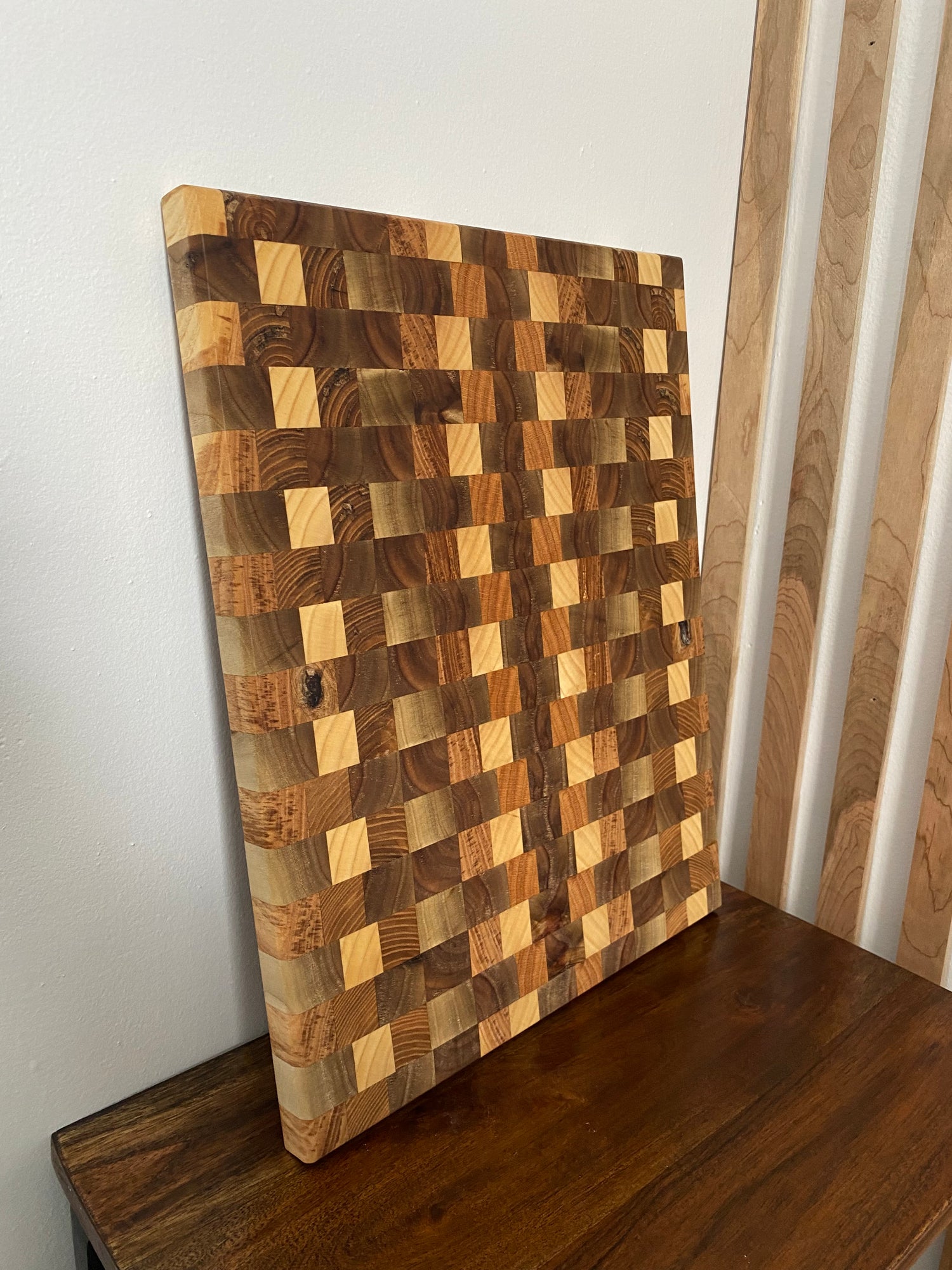 End Grain Hardwood Cutting Board