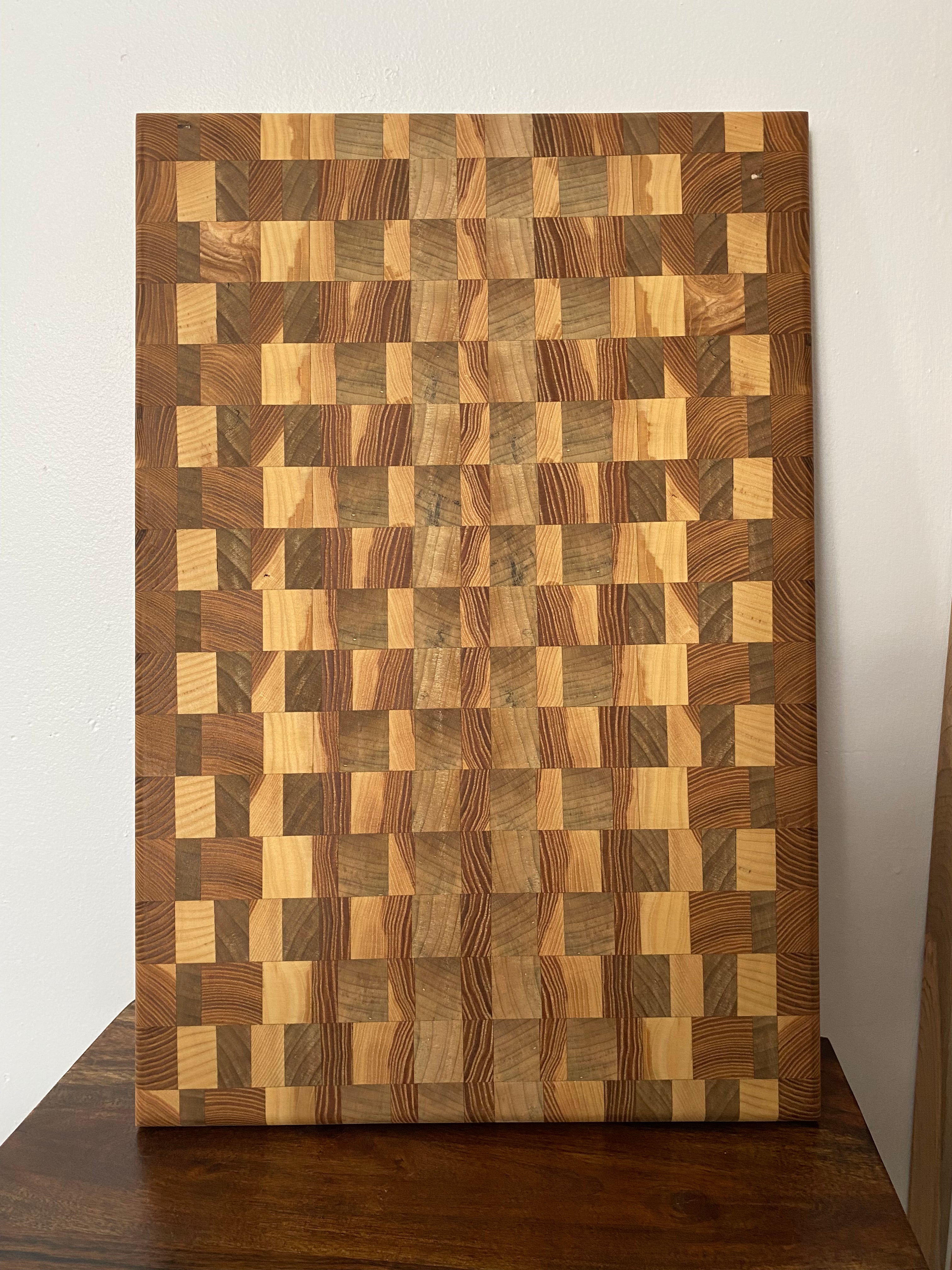 End Grain Hardwood Cutting Board